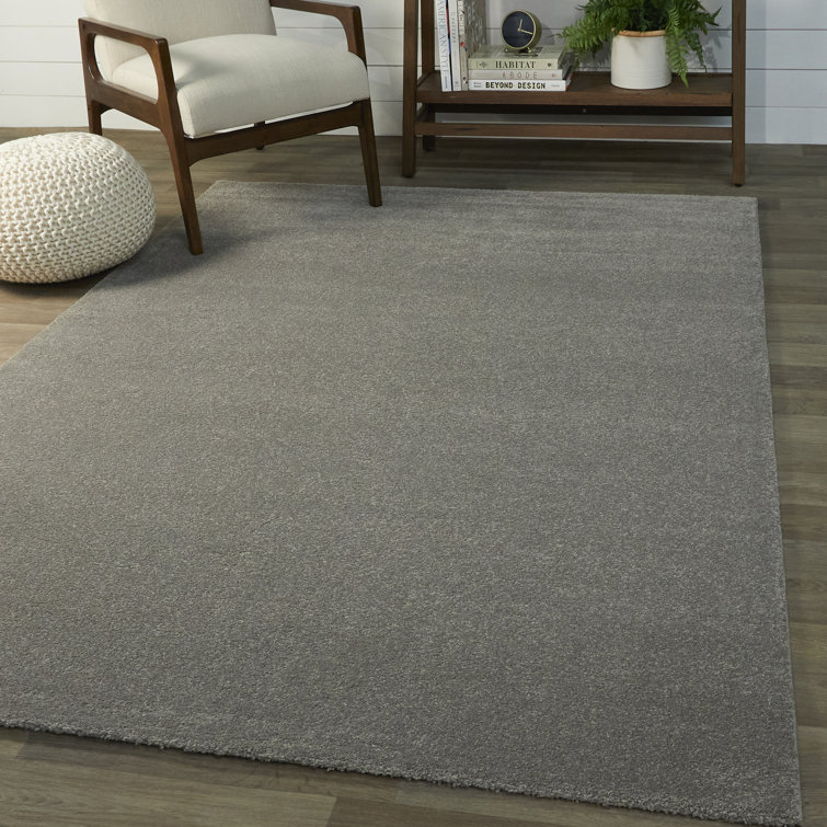 Balta Elle Machine Woven / Power Loomed Performance Grey Rug & Reviews
